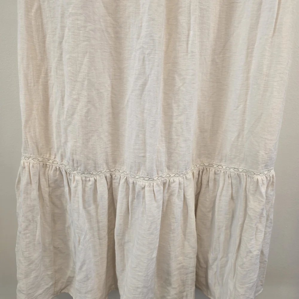 Treasure & Bond Cream Midi Dress Size Small Nwot.